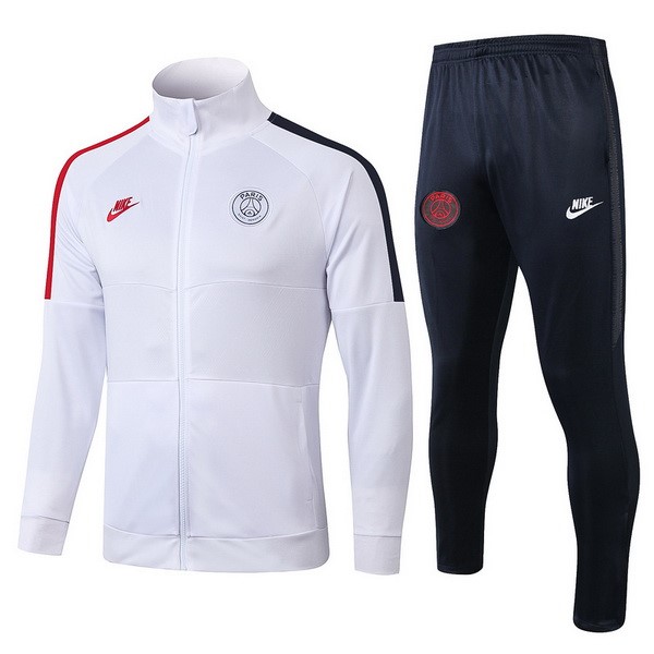 Chandal Del Paris Saint Germain 2019-2020 Blanco Rojo Azul